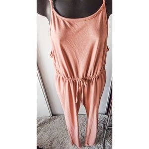 Tie waist jumpsuit NWOT
